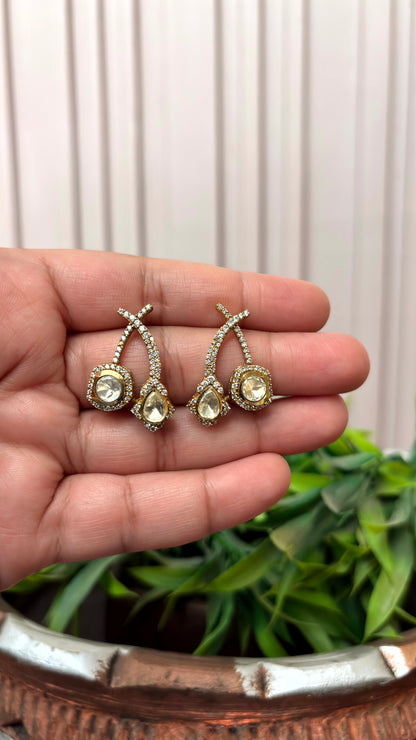 Ruhani Moissanite Earrings - 
