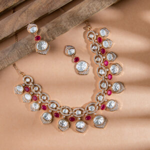 Ruby Radiance Necklace Set