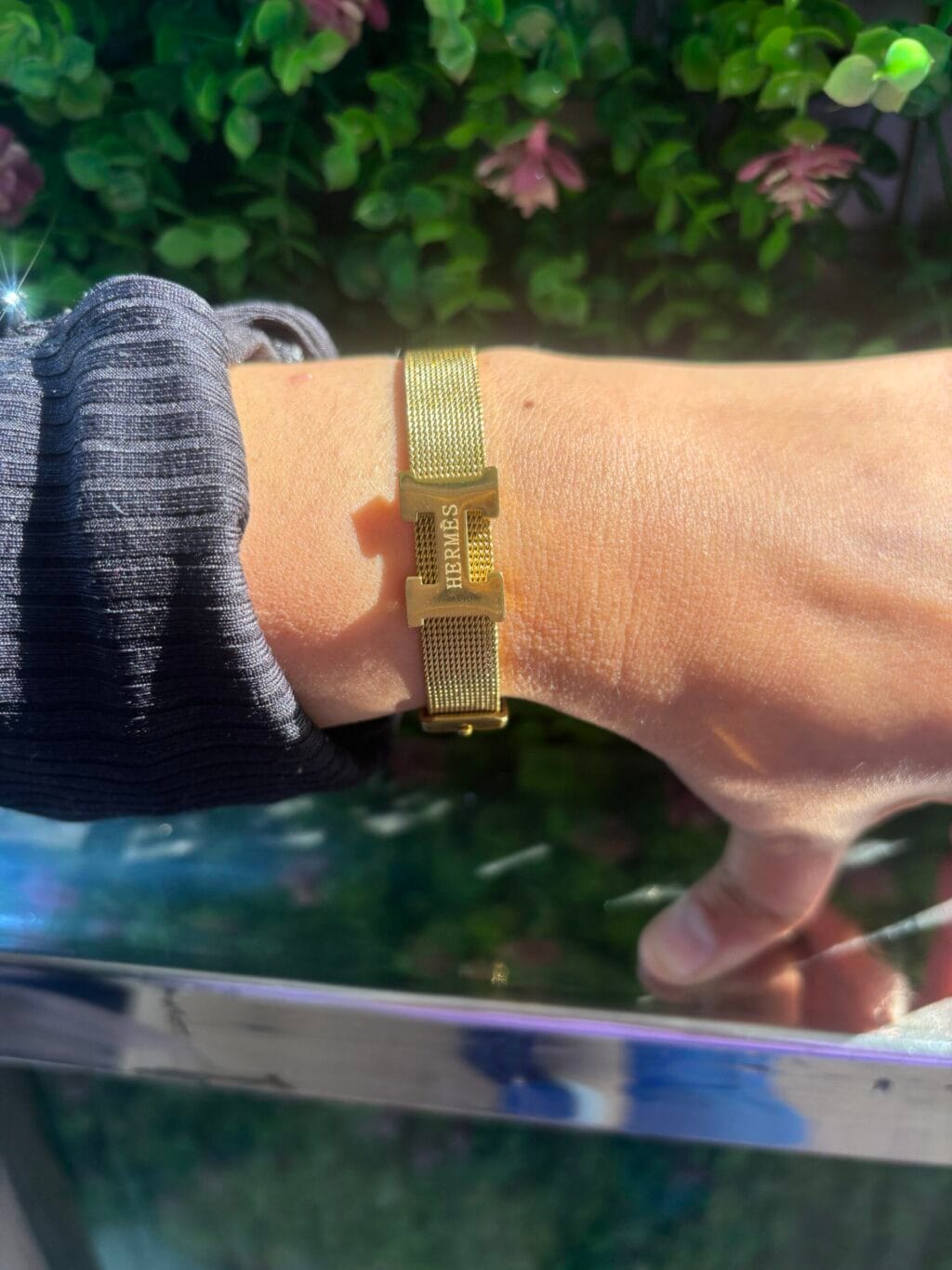 Halo Gold Anti Tarnish Bracelet - Image 3