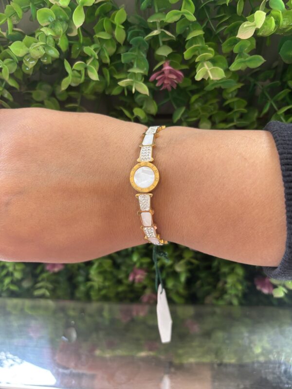 Ivory Rhythm Anti Tarnish Bracelet - Image 2