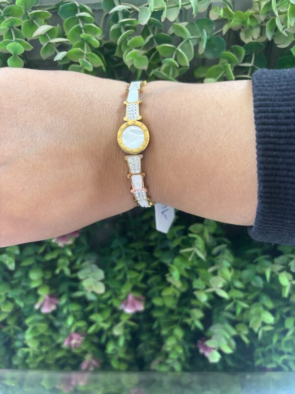 Ivory Rhythm Anti Tarnish Bracelet