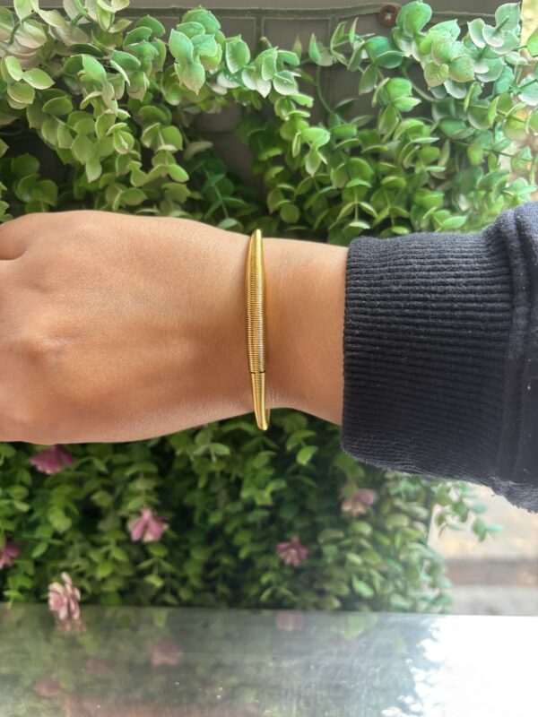 Spiral Anti-Tarnish Bracelet - Image 2