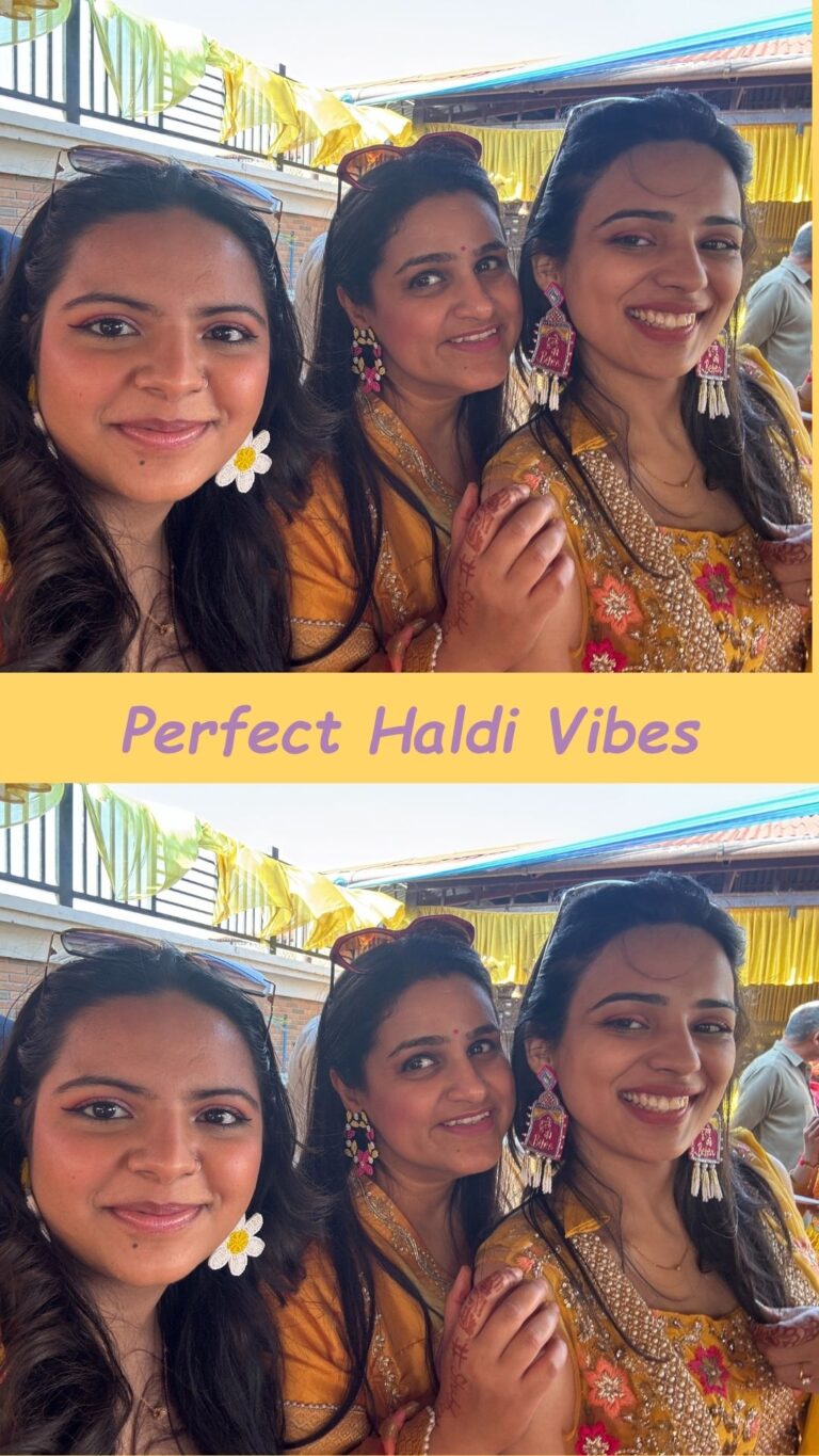 Perfect Haldi Vibes