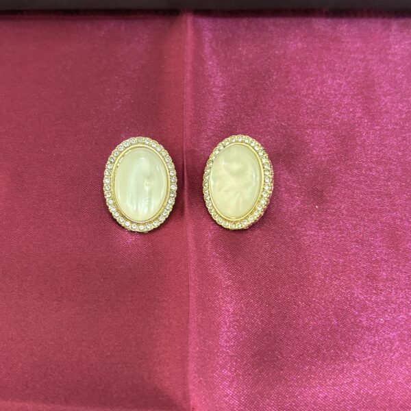 Glow Pearl Anti Tarnish Studs - Image 4