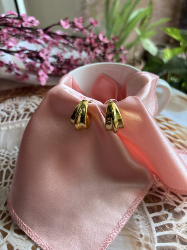 Sunbeam Anti Tarnish Half Hoops - Image 3