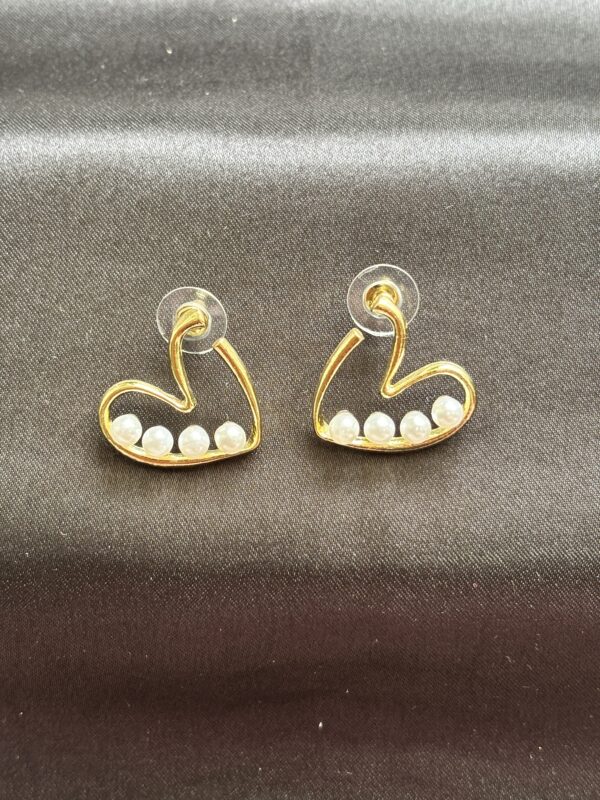 Sweetheart Dangle Studs - Image 2
