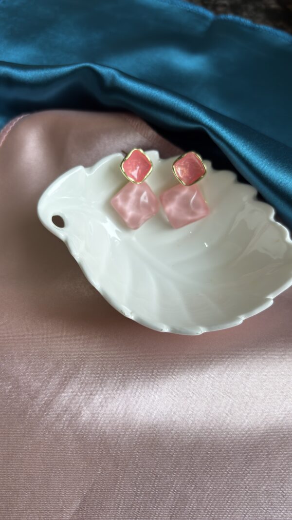 Rosy Chic Studs