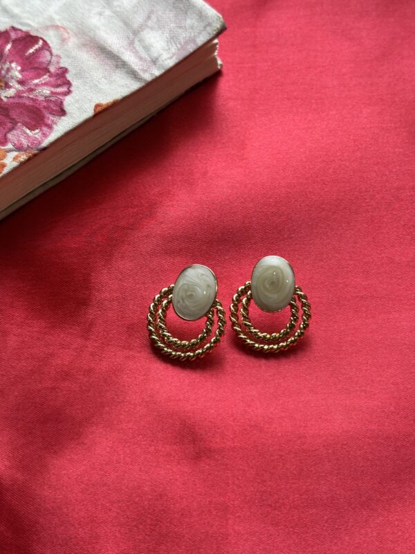 Dew Drop Anti Tarnish Studs - Image 2