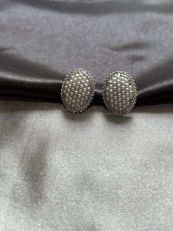 Silver Cloud Anti Tarnish Studs - Image 2