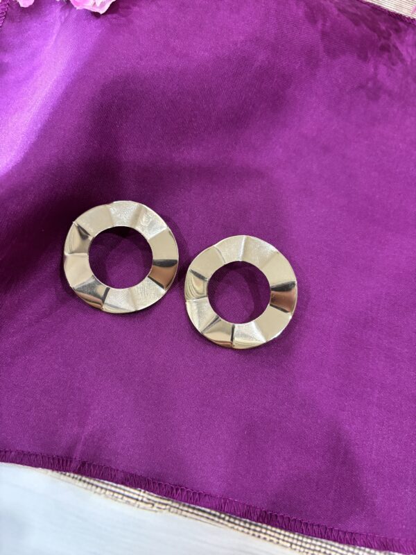 Swirled Drape Hoops