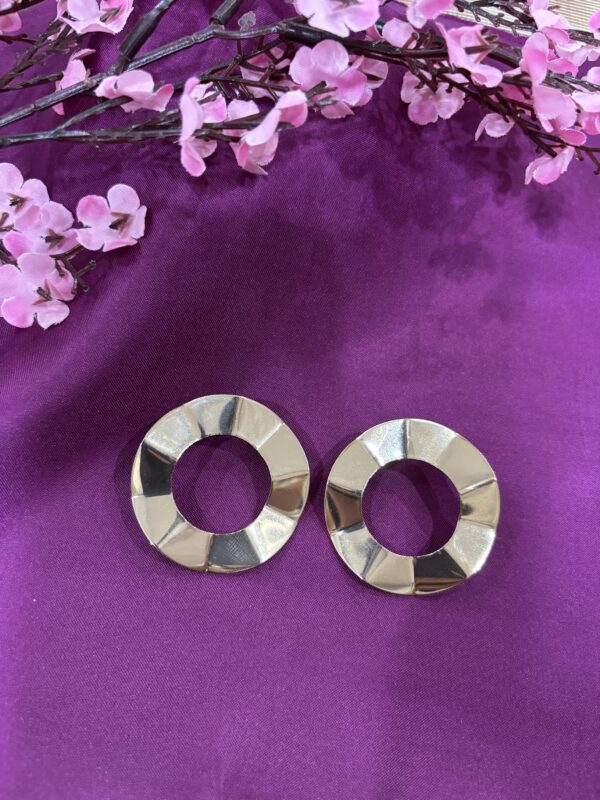 Swirled Drape Hoops - Image 2