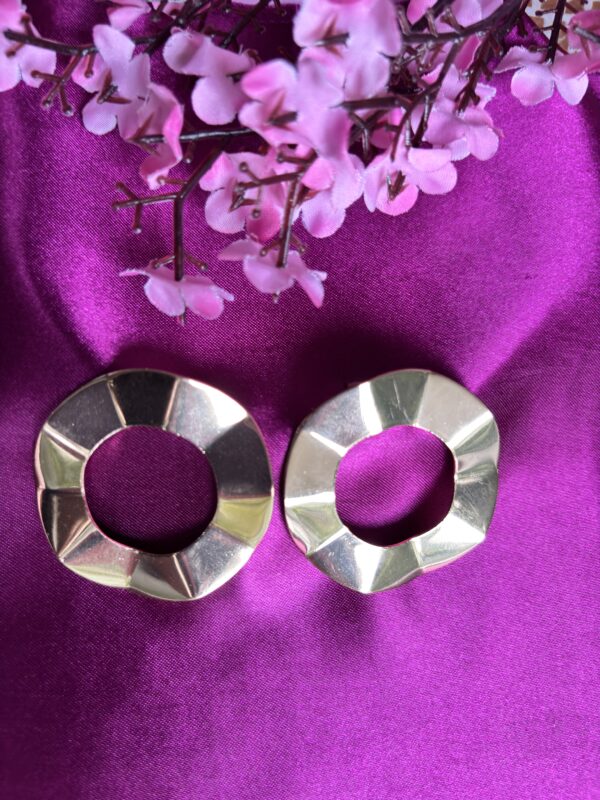Modern Art-Inspired Earrings - Image 2