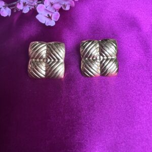 Modern Square Anti Tarnish Earrings
