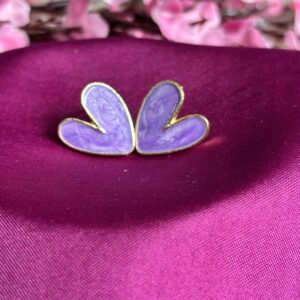 Lilac Love Stud Earrings