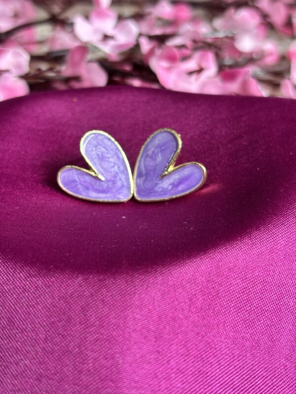 Lilac Love Stud Earrings