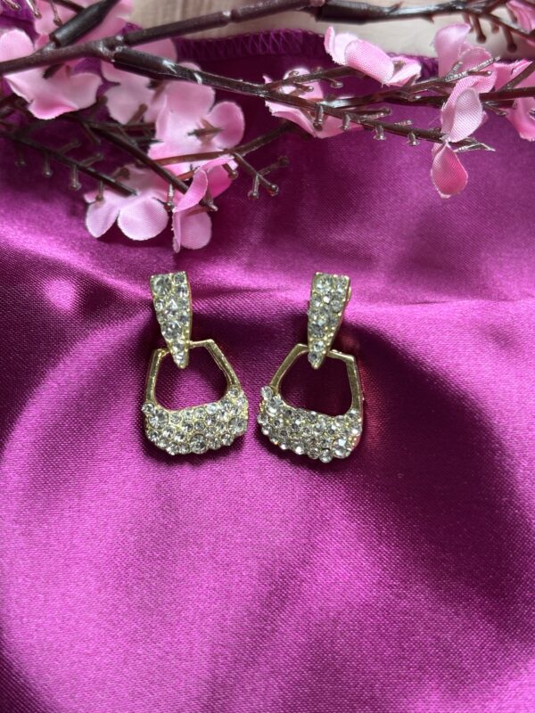 Twilight Petal Pearl Studs - Image 3