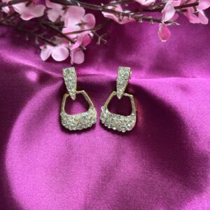 Sparkle Drop Anti Tarnish Hoops