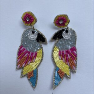 Beautiful Parrot Earrings