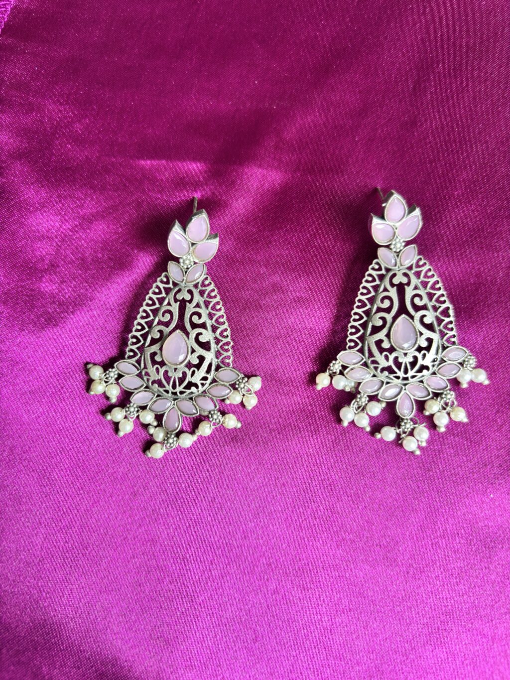 Vaishnavi Pearl Dome Jhumkas