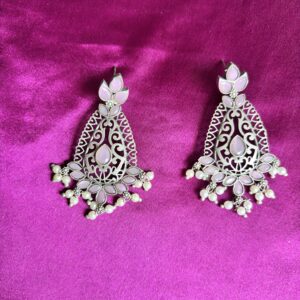Vaishnavi Pearl Dome Jhumkas