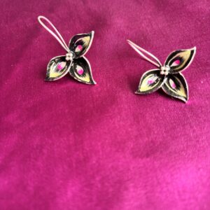 Nitya Black Butterfly Danglers