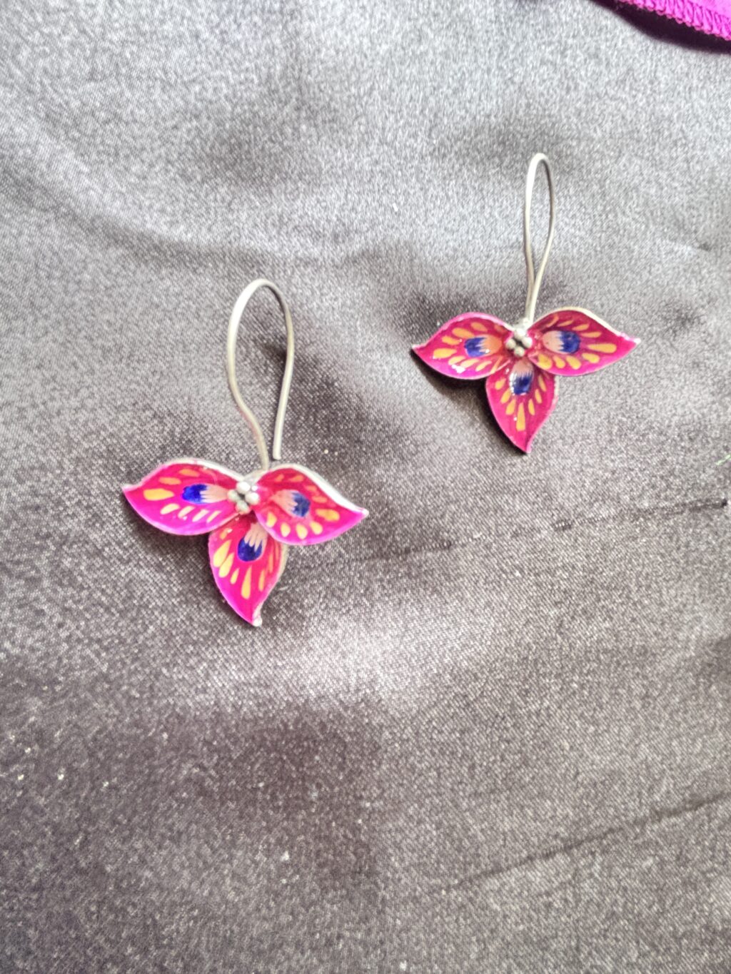 Nitya Rani Butterfly Danglers - Image 2