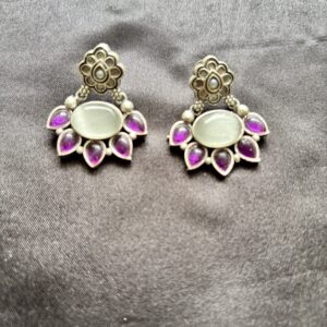 Nandini Floral Chime Drops - Purple