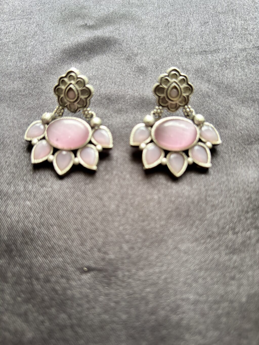 Nandini Floral Chime Drops - Babay Pink