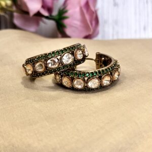 Devyani Pearl Hoops