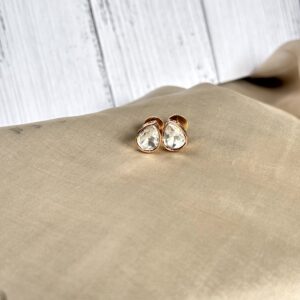 Mira Kundan Teardrop Earrings