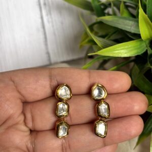 Aanya Kundan Drop Earrings