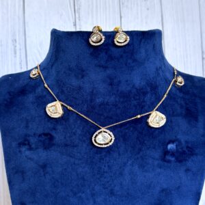 Ridhima Versatile Moissanite Necklace Set